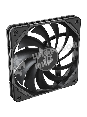Вентилятор для корпуса ID-Cooling TF-12015-K черный, 120 мм, 2200 об/мин, 32.3 дБ, 4 pin