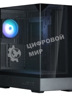 Компьютерный корпус ZALMAN P40 Prism, ATX, черный, WINDOW, 2x3.5