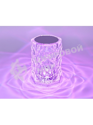 Настольная светодиодная лампа Ambrella light DE8013 CL прозрачный LED RGB 3W
