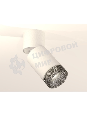Комплект накладного поворотного светильника Ambrella light XM6312061 SWH/WH/BK белый песок/белый/тонированный MR16 GU5.3 (A2220, C6312, N6151)