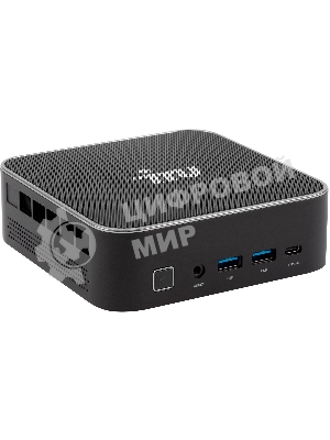 Неттоп IRU Tactio 525 Ryzen 7 6800H (3.2) 16Gb SSD512Gb 680M без ОС GbitEth WiFi BT 120W черный (RUS)