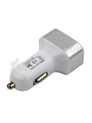 Адаптер питания Cablexpert MP3A-UC-CAR17, 12V->5V 3-USB, 2.1/2/1A