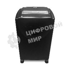 Шредер ГЕЛЕОС УМ42-4, DIN P-4 (4 ур-нь секр.), фрагмент 3,9х30мм, 18-21 лист (70г/м2), CD/пл.карты/скрепки/скобы, 42 л