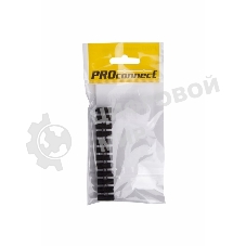 Колодка клеммная КВ-4 PROconnect, 3А, 4 мм², PP (полипропилен), черная, индивидуальная упаковка, 1 шт.