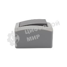 Выключатель одноклавишный Kranz INDUSTRIAL открытой установки, IP54 серый