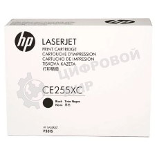 Картридж лазерный контрактный HP LaserJet CE255X Contract Black Print Cartridge