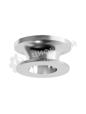Насадка для корпуса светильника N6903 PSL серебро полированное D60*H25mm Out20mm