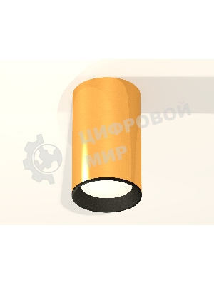 Светильник Ambrella Light XS6327002 PYG/SBK золото желтое полированное/черный песок MR16 GU5.3 (C6327, N6102)