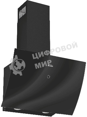 Вытяжка каминная Elikor Wave BK 60 черный, 60 см, 750 куб. м/ч, 56 дБ