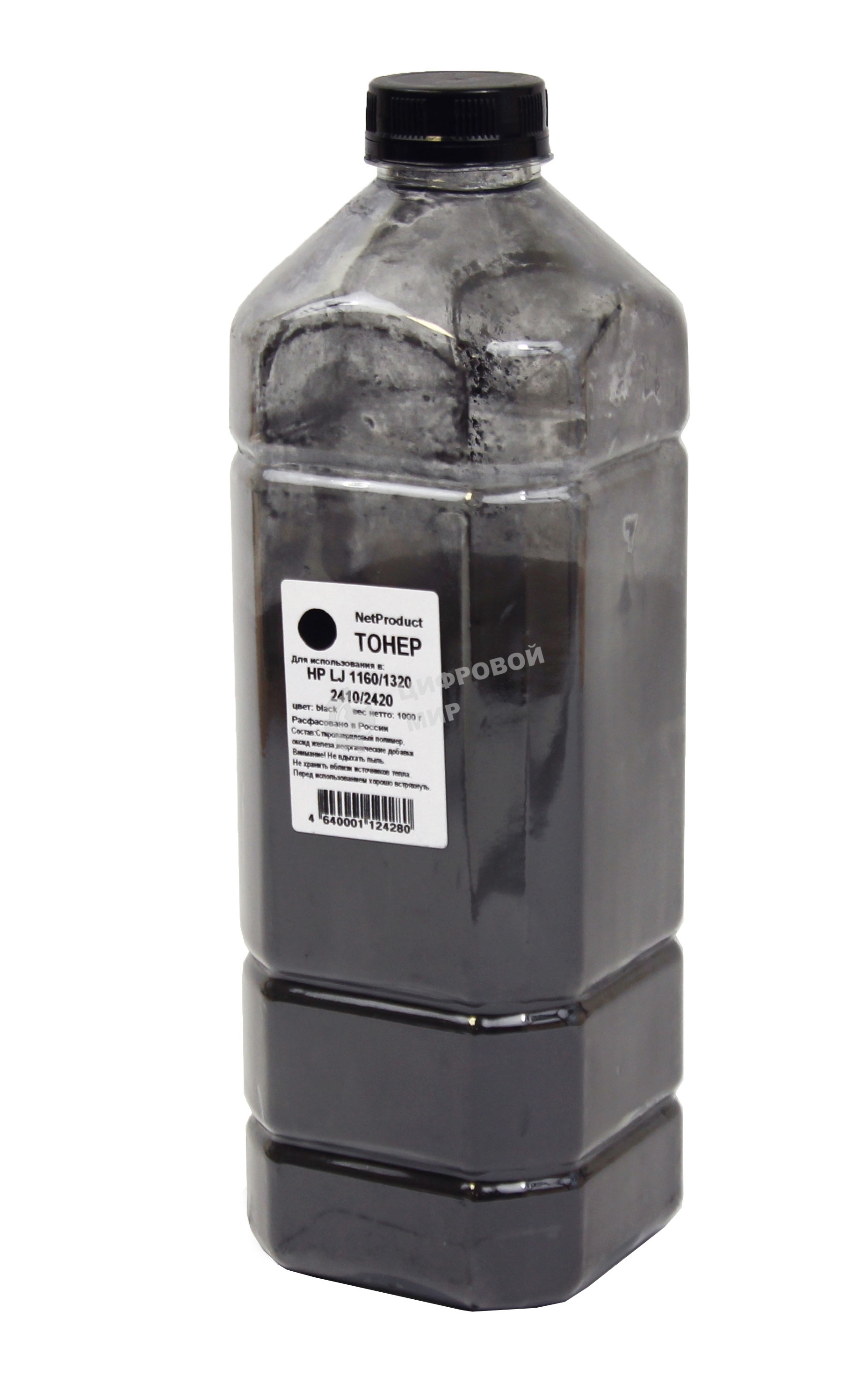 Тонер HP LJ 1160/1320/2410/2420 (NetProduct) 1кг, канистра