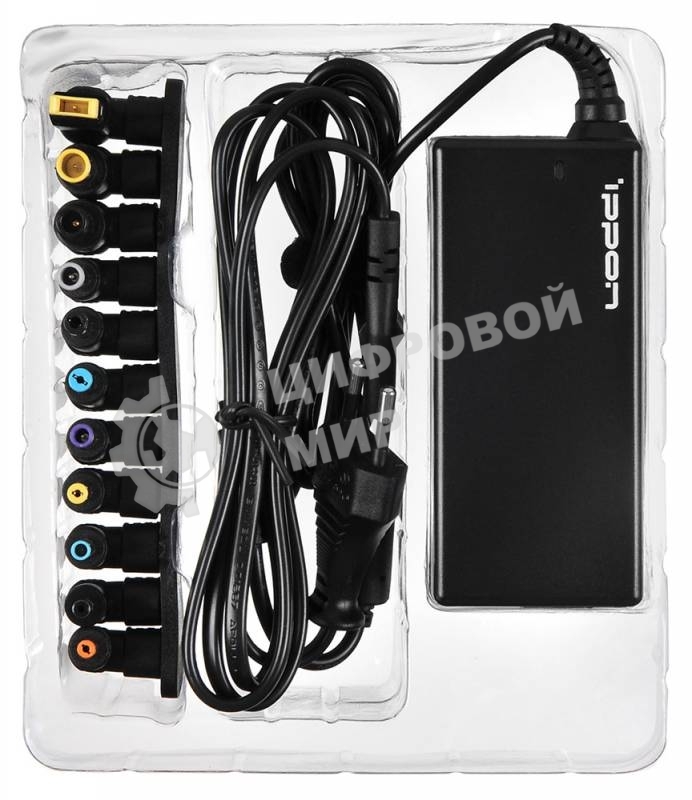 Блок питания Ippon E70 автоматический 70W 18.5V-20V 11-connectors 3.5A от бытовой электросети LED индикатор