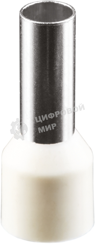 Наконечник-гильза изол. Navigator (НШвИ) 10-12 NET-Е10-12 сл. кость (уп. 100 шт)