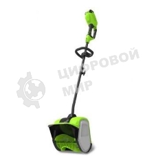 Снеголопата аккумуляторная GREENWORKS 2600807шир.300мм 40 В (без АККУМ и ЗУ)