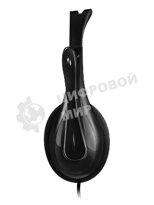 Гарнитура A4Tech HU-9 чёрный, проводная