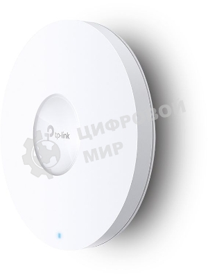Потолочная точка доступа TP-Link EAP653 AX3000 Ceiling Mount Dual-Band Wi-Fi 6 Access Point, 1 1Gbps RJ45 Port, 574Mbps at2.4 GHz + 2402 Mbps at 5 GHz, 802.3at POE, 2 Internal Antennas