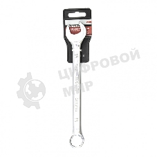 Ключ комбинированный Matrix, 19 мм, CrV, полированный хром