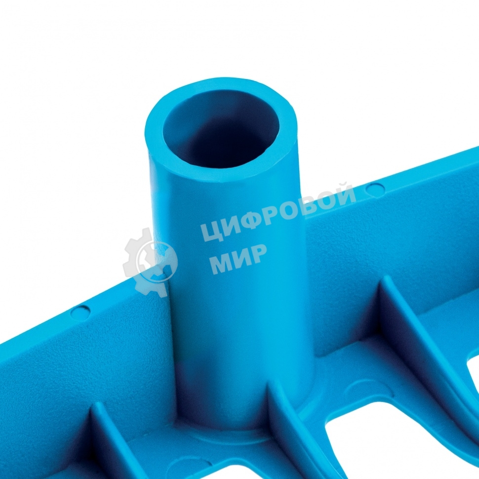 Грабли пластиковые Palisad LUXE 430 мм, 13 прямых зубьев, усиленные, без черенка