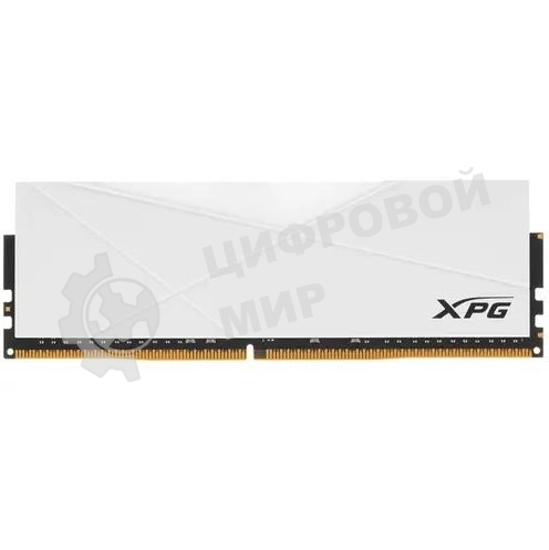 Оперативная память XPG Spectrix D50 RGB, DDR4, 16GB (1x16GB), 3200MHz, CL16, DIMM, с радиатором, RGB, белый