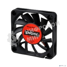 Вентилятор для корпуса ExeGate EX06010S3P черный, 60 мм, 2500 об/мин, 20.5 дБ, 3 pin