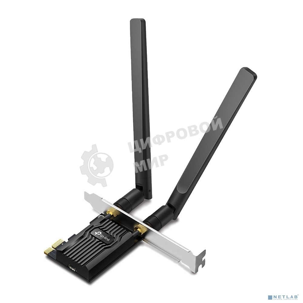 Двухдиапазонный адаптер PCI Express TP-Link Archer TX20E с поддержкой Wi-Fi AX1800 и Bluetooth 5.2