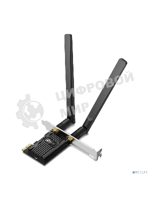 Двухдиапазонный адаптер PCI Express TP-Link Archer TX20E с поддержкой Wi-Fi AX1800 и Bluetooth 5.2