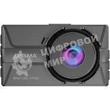 Видеорегистратор Digma FreeDrive 300W черный 4Mpix 1400x2560 130гр.