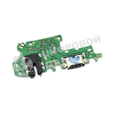 Нижняя плата (шлейф) с разъемом зарядки и микрофоном для Huawei Honor X8