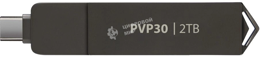 Внешний SSD Patriot Viper, 2TB, USB 3.2 Gen 2 Type-A/Type-C, R/W 1000/1000, черный