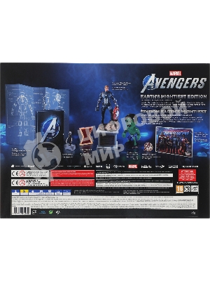 Игра для PS4 PlayStation Мстители Marvel. Величайшее издание Земли (16+) (RUS)