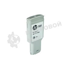 Картридж струйный HP 727 с чернилами фотографического черного цвета для принтеров Designjet, 300 мл