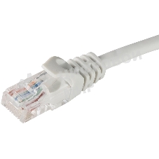 Коммутационный шнур (патч-корд), cat.5e UTP, LSZH, 10м, серый ITK