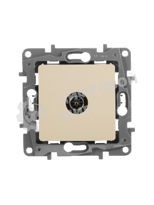 Розетка телевизионная TV Звезда сл. кость ETIKA