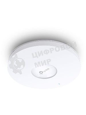 Потолочная точка доступа TP-Link EAP653 AX3000 Ceiling Mount Dual-Band Wi-Fi 6 Access Point, 1 1Gbps RJ45 Port, 574Mbps at2.4 GHz + 2402 Mbps at 5 GHz, 802.3at POE, 2 Internal Antennas