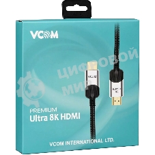 Кабель VCOM CG865-2M HDMI 19M/M,ver. 2.1, 8K@60 Hz 2 м VCOM CG865-2M