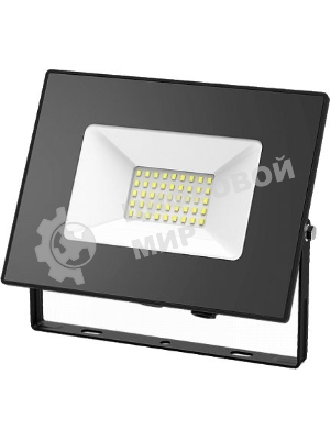 Прожектор светодиодный Gauss Elementary 70Вт 4370лм IP65 6500К черный ПРОМО