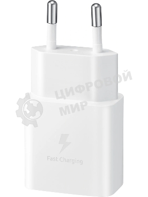 Сетевое зарядное устройство Samsung Adapter 15W Type C белый (EP-T1510NWEGEU)