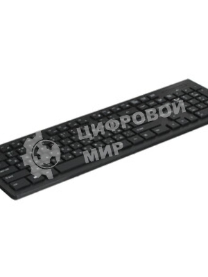 Клавиатура беспроводная мультимедийная Smartbuy 206 черная SBK-206AG-K