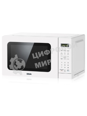 Микроволновая печь BBK 20MWS-767S/W белый, 20 л, 700 Вт, переключатели - сенсор