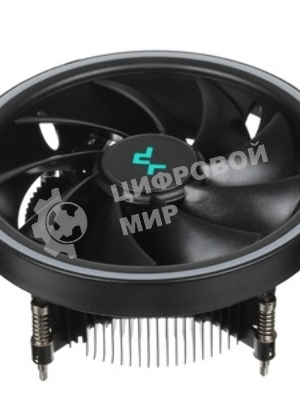 Кулер для процессора DEEPCOOL UL551 черный,(только сокет 1700), 136 мм, алюминий, 1800 об/мин, 26.8 дБ, 4 pin, 95 Вт, 71 мм