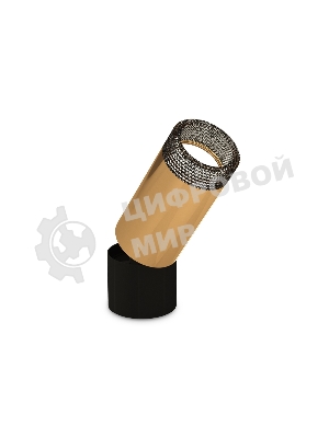 Крепеж для корпуса A2221 BK черный D60*H50mm Out45mm (для корпуса D60mm)