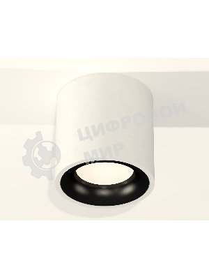 Светильник Ambrella Light XS7531021 SWH/PBK белый песок/черный полированный MR16 GU5.3 (C7531, N7011)