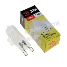 Лампа галогенная ЭРА G9-JCD-40-230V-Fr(100/1000/35000)