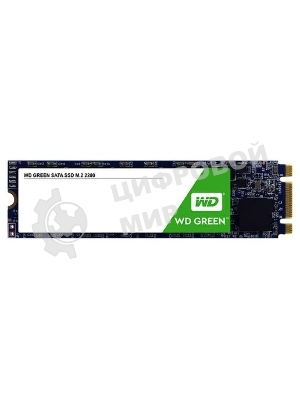 Накопитель SSD WD Green  3D NAND WDS480G2G0B 480ГБ M2.2280 SATA-III (TLC)