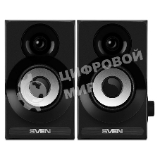 Акустическая система SVEN SPS-517, 2.0 черный