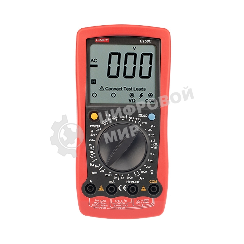 Универсальный мультиметр UT 58C 13-1023 UNI-T