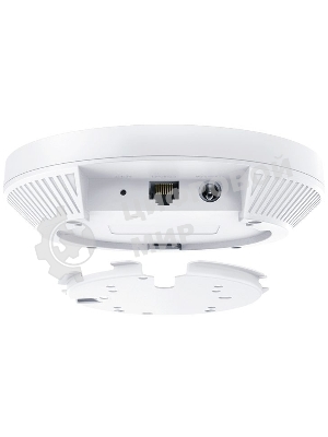 Потолочная точка доступа TP-Link EAP653 AX3000 Ceiling Mount Dual-Band Wi-Fi 6 Access Point, 1 1Gbps RJ45 Port, 574Mbps at2.4 GHz + 2402 Mbps at 5 GHz, 802.3at POE, 2 Internal Antennas
