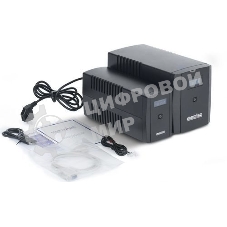 Источник бесперебойного питания Импульс Юниор Смарт 800 480Вт 800ВА черный