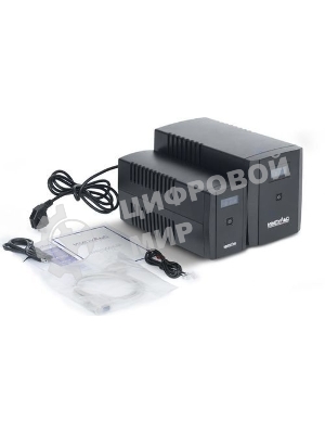 Источник бесперебойного питания Импульс Юниор Смарт 800 480Вт 800ВА черный