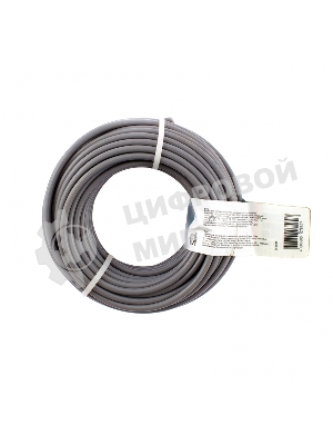 Леска для триммера круглая Сибртех, армир. алюминием, 3,0 мм х 10 м