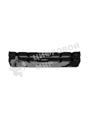 Оперативная память Kingston Fury Renegade, DDR4, 32GB (2x16GB), 3200MHz, CL16, DIMM, с радиаторами, серый/черный